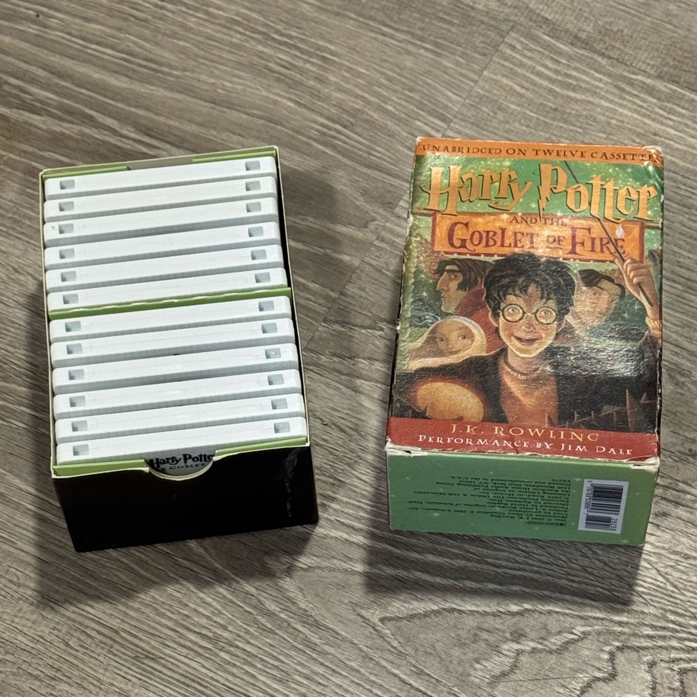 Scholastic Harry Potter Goblet of Fire Audiobook Set